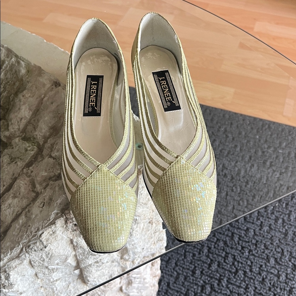 Elegant light green Women's Shoes - Picture 2 of 5